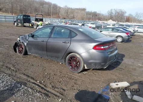 2016 Dodge Dart Gt Sport Blacktop from USA, damaged, VIN 1C3CDFGB7GD819655